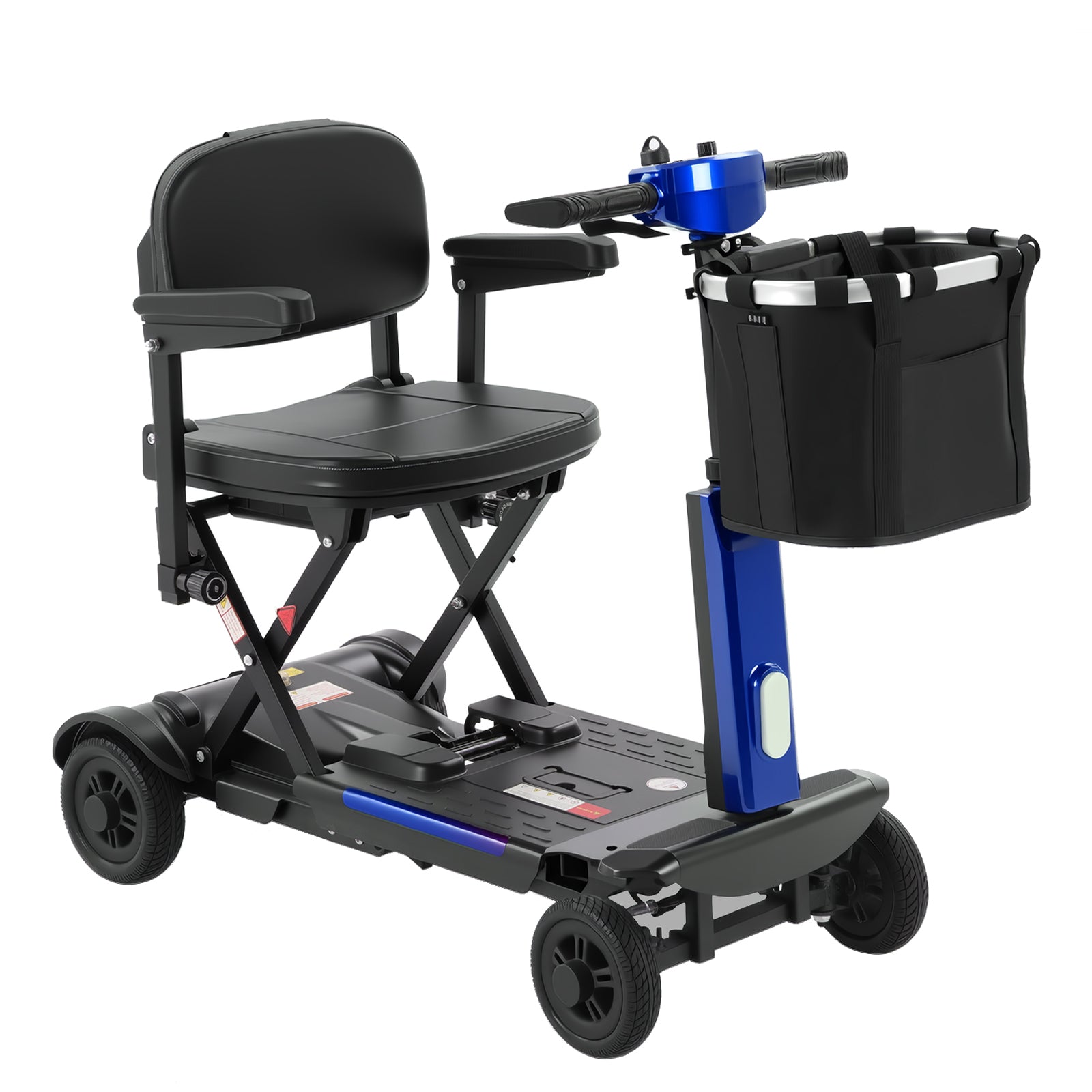Mbxcooter MS20-F Lightweight Foldable Mobility Scooter | 46 lbs | 330 lbs Capacity