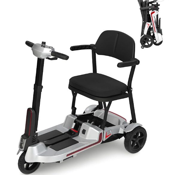 LadyRoad L5F Ultra-Lightweight Foldable Scooter | 33" Turning Radius
