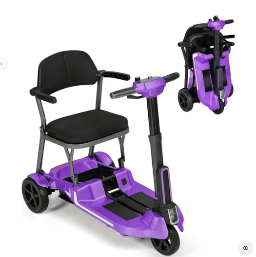 LadyRoad L5F Ultra-Lightweight Foldable Scooter | 33" Turning Radius